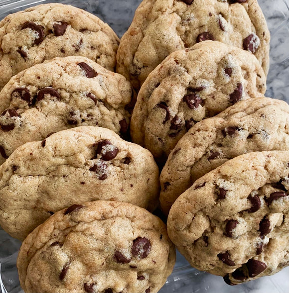 Vegan chocolate chip cookies made to order in Trinidad