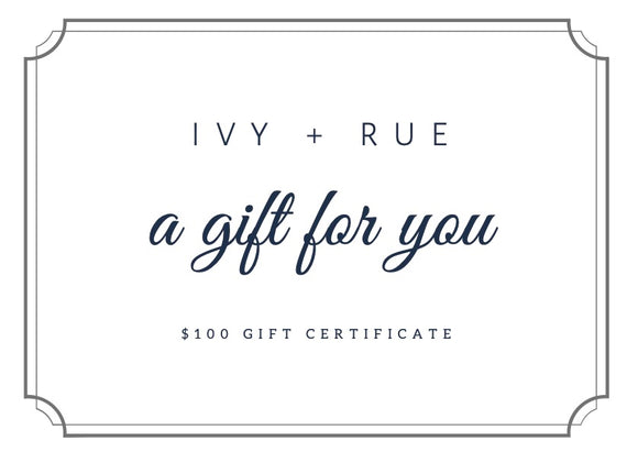 Ivy + Rue Gift Card